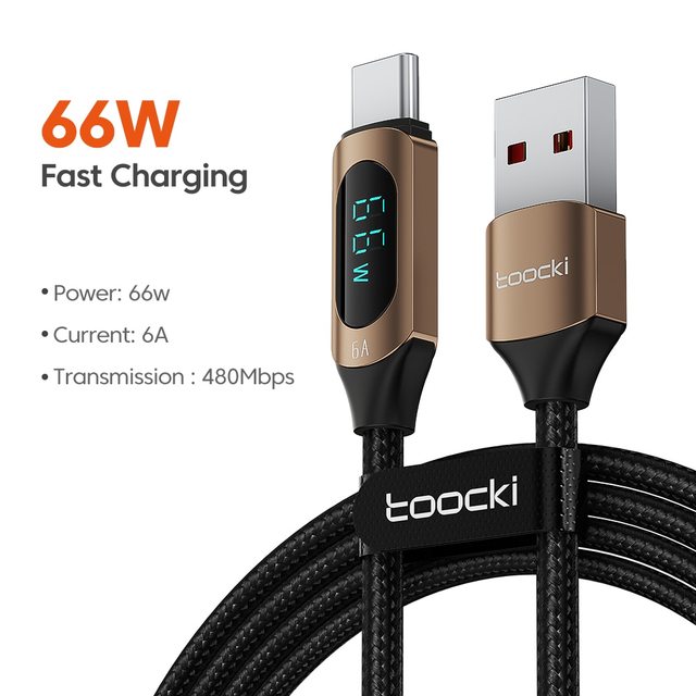 Toocki 100W Display USB C Cables